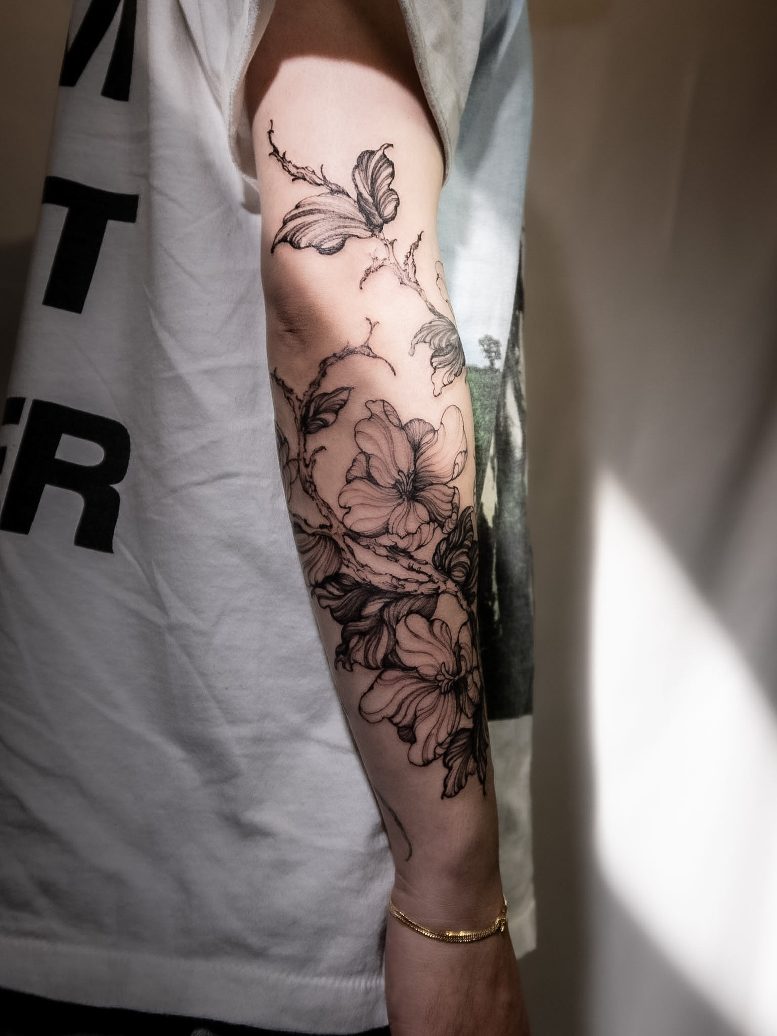 Premium floral tattoo 3